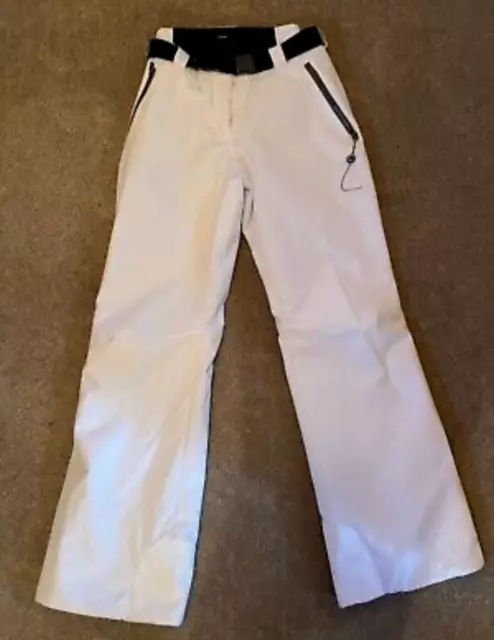 Ladies Colmar Ski pants White New without tags Size 46 Large