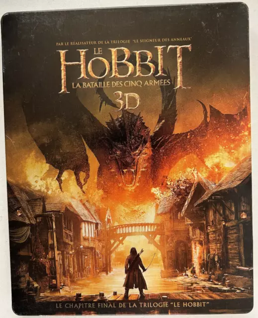 Le Hobbit 3 La Bataille Des Cinq Armées 3D Blu-Ray Edition Steelbook