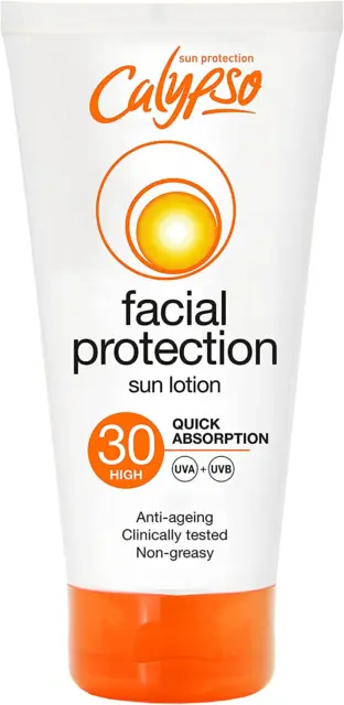 Crema de protección solar facial Calypso FPS30
