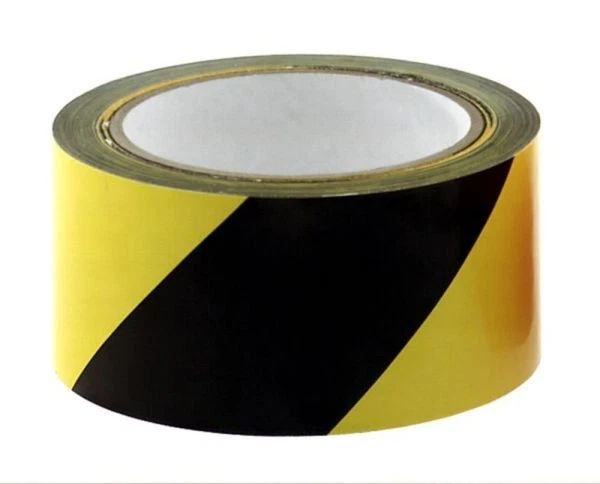 Conacord Warnband 66 m 50 mm breit, selbstklebend gelb, schwarz