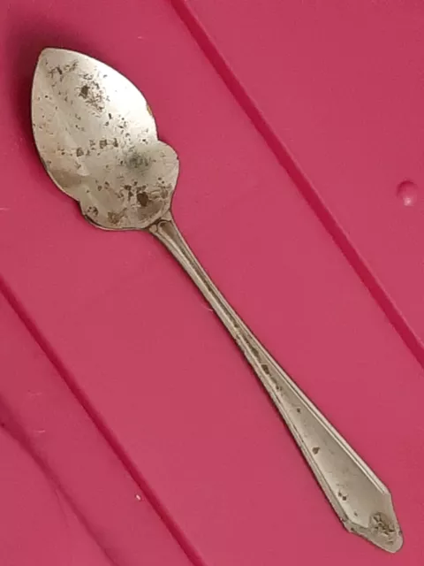 Nice Vintage/Antique Silver Plated Jam Or Preserve Spoon