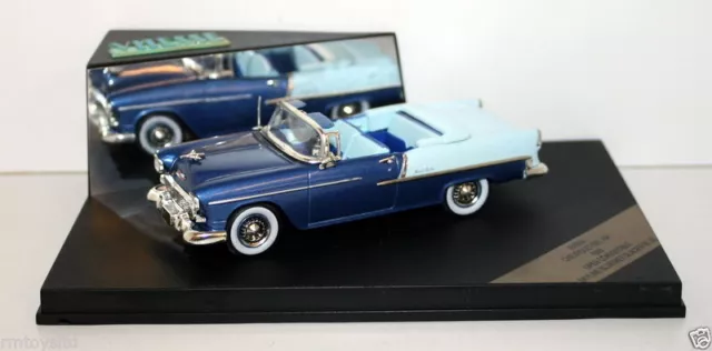 Vitesse 1/43 - Av094A Chevrolet Bel Air 1955 Open Convertible Skyline Blue
