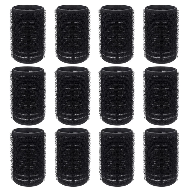 12 pezzi arricciacapelli avvolgicapelli portatile avvolgicapelli autoadesivo arricciacapelli