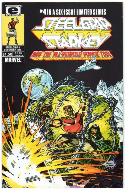 1 - US Comics, Steelgrip Starkey Vol. 1 #4, 1986