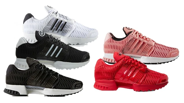Scarpe da ginnastica Adidas Originals Clima Cool 1 da uomo nere bianche rosse rosa