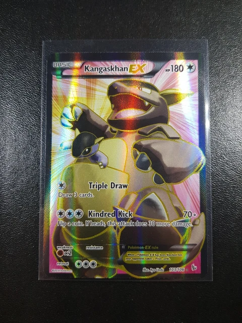 Pokemon Kangaskhan EX Full Art XY Flashfire 103/106 Ultra Rare NM