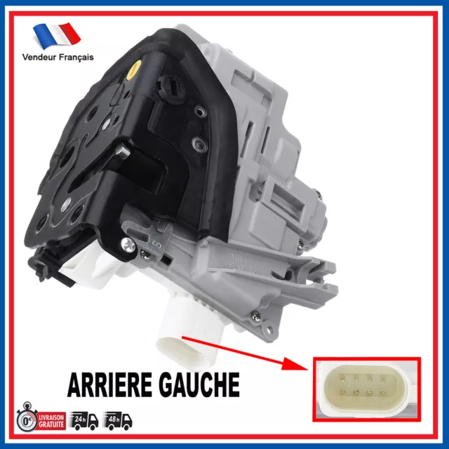 Gache Serrure Verrouillage Centralisé Porte arrière gauche 8E0839015AA 4F0839015