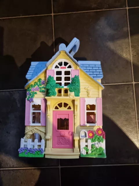 Fisher Price 2004 Sweet Streets Dollhouse COUNTRY COTTAGE HOUSE - House  Only