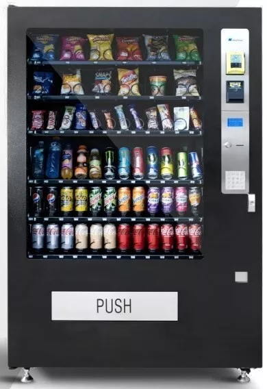 New Super X-Large (M6000) Combo with Card Reader Snack and Drink Vending Machine