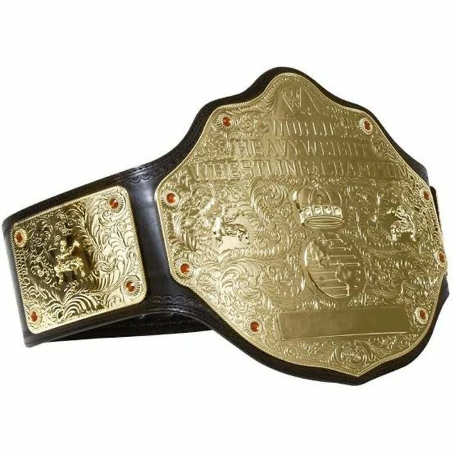 WWE WORLD HEAVYWEIGHT Big Gold Wrestling Championship Replica Title