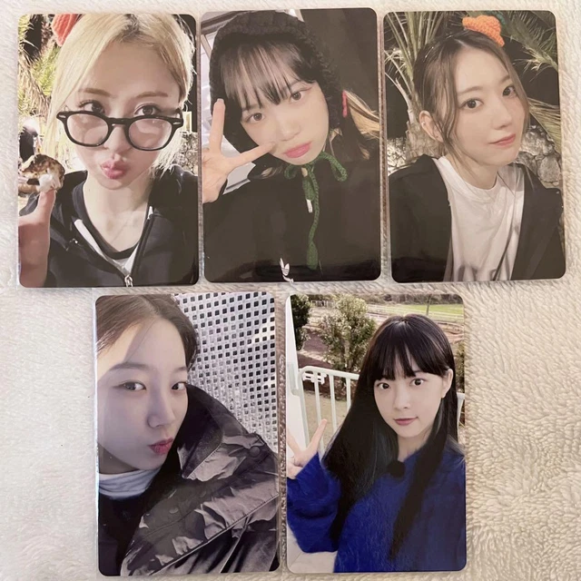 Lesserafim Photo Booth LESSERAFIM LE SSERAFIM'S Day Off In Jeju Photobook Official Photo Card ...