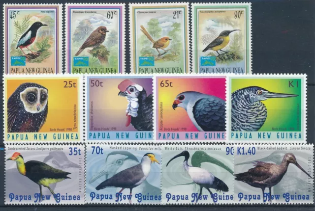 [BIN19265] Papua new Guinea Birds good lot very fine MNH stamps