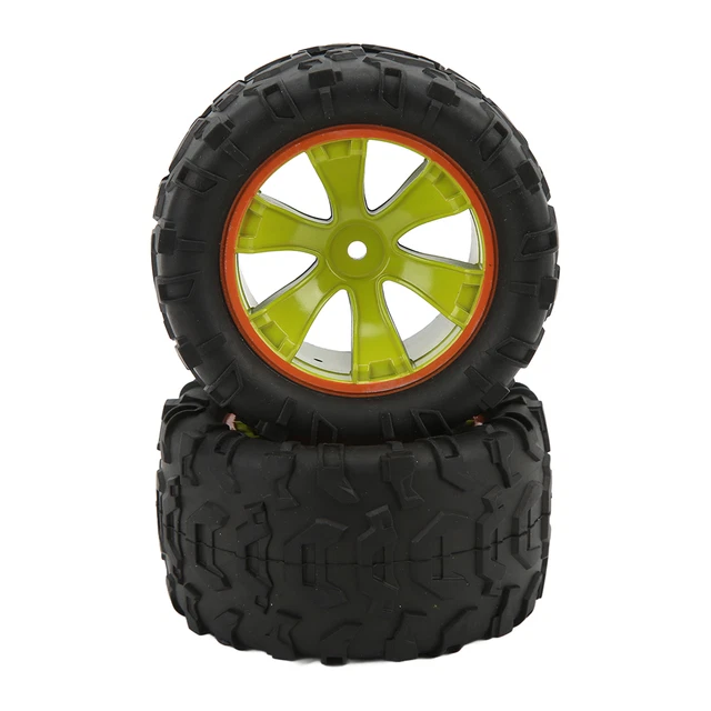 Airshi 144002 Pneu De Voiture RC Pratique Vert 84 Mm Gros Pneus Pour Voiture