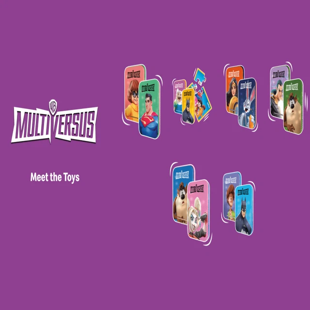 2024 MCDONALD'S DC Comics WB Multiversus Rumble Game HAPPY MEAL TOYS (2