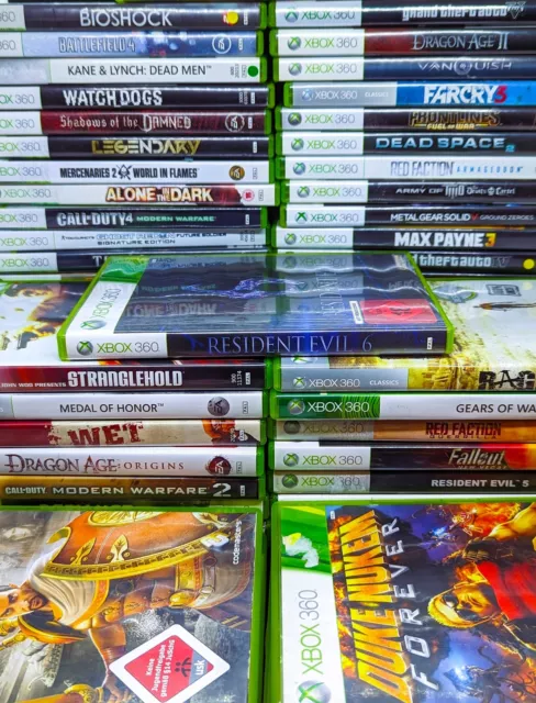 TOP Xbox 360 Spiele zur Auswahl - USK 18 - Getestet - Nur 1x Versandkosten