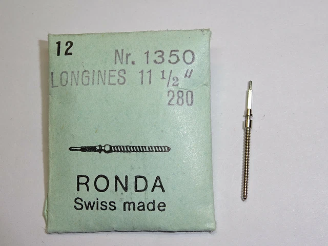 Tige De Remontoir (winding Stem) AS 1320/1323 - Pour Mouvement Ronda 199 - Neuf De Stock