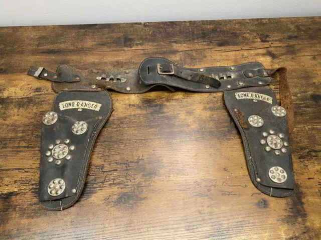 The Lone Ranger Toy Gun Holster Belt