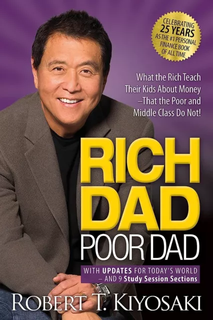 Rich Dad Poor Dad by Robert Kiyosaki | MM Paperback Book | NEW | FREE SHIPPING