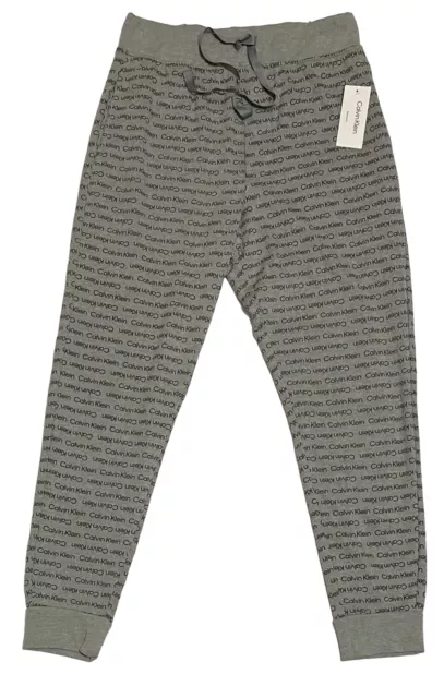 Calvin Klein Men's Cotton Blend Jogger Pants X-Large (40-42)  Gray