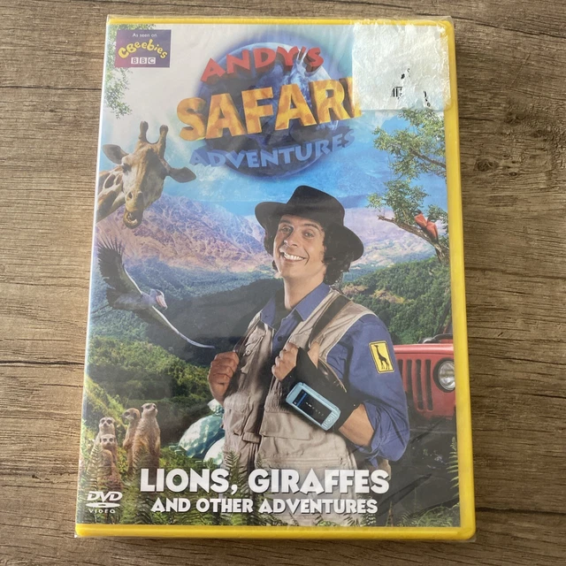 andys-safari-adventures-lions-giraffes-and-others-cbeebies-new-sealed