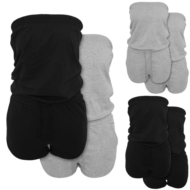 Build your Brand Femmes Chaud Combinaison 2-Pack Vêtements Une Stretch Jersey
