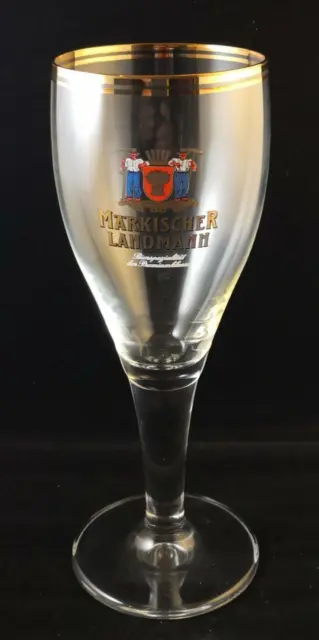 2 Biergläser Märkischer Landmann, 0,3 l, Bier, 2 Stück, Bistro, Kneipe,