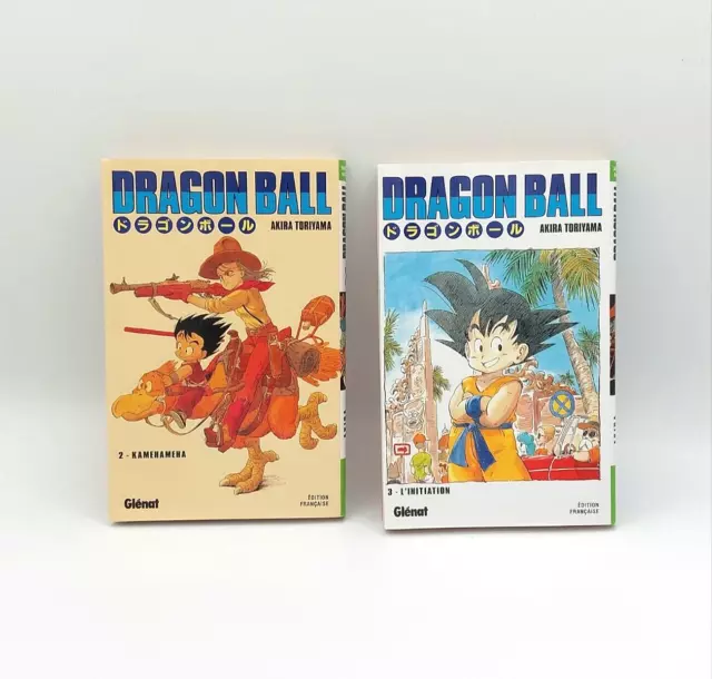 Lot de 2 mangas Dragon Ball 2003 Tome 2 et 3 Glénat