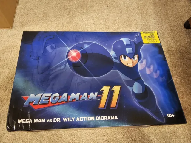 New Capcom Mega Man 11 Mega Man vs DR Wily Action Diorama Groveling Capcom