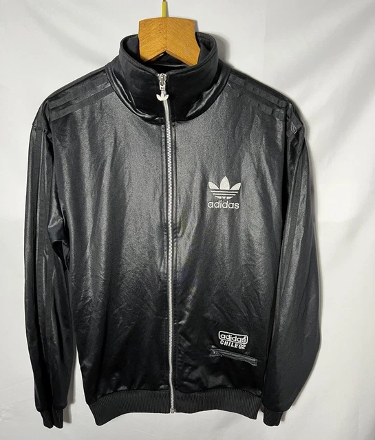ADIDAS CHILE 62 Anzug Jacke Hose schwarz rot Gr. M EUR 221 00 PicClick DE