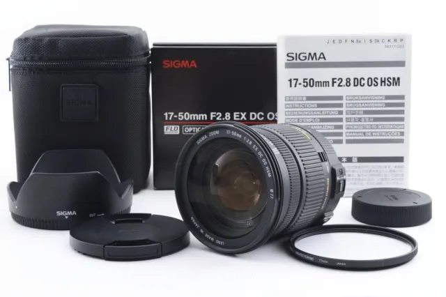 「Top Mint] SIGMA 17-50mm F/2.8 EX DC OS HSM LENS for NIKON From Japan #1961655