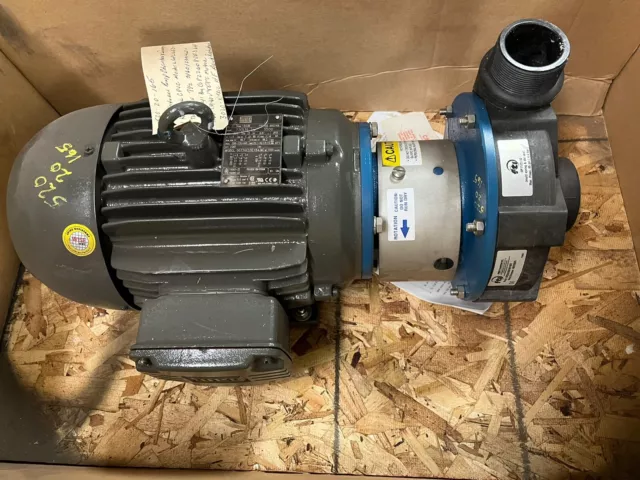 Finish Thompson,Gp22Vvd01601807,Chemical 2X1-1/2 Centrifugal Pump 7.5Hp 3500Rpm