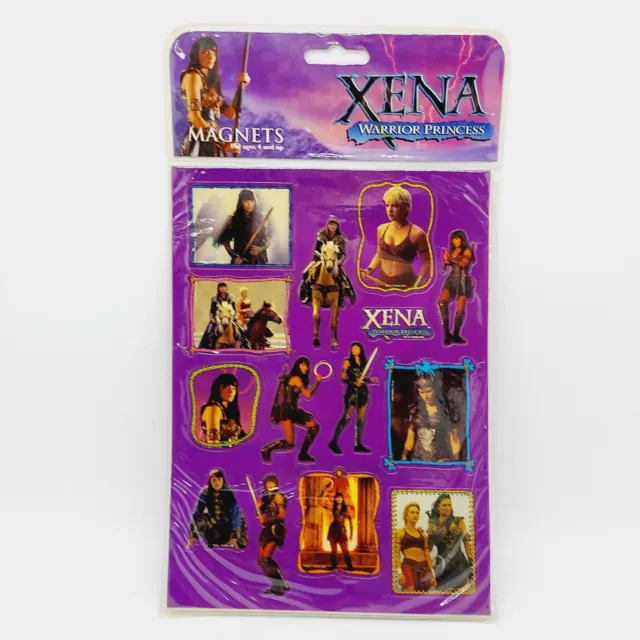 XENA Warrior Princess ~ Magnets Set ~ 14 Count ~ (Sheet is 11.25" x 8")