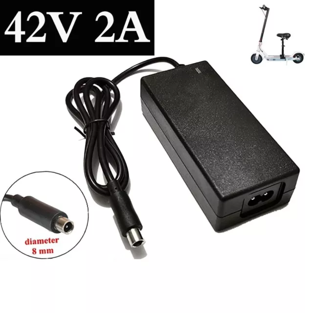 42V 2A Charger Power Adapter for 36V Electric Bike E-bike Scooter Li-ion Battery