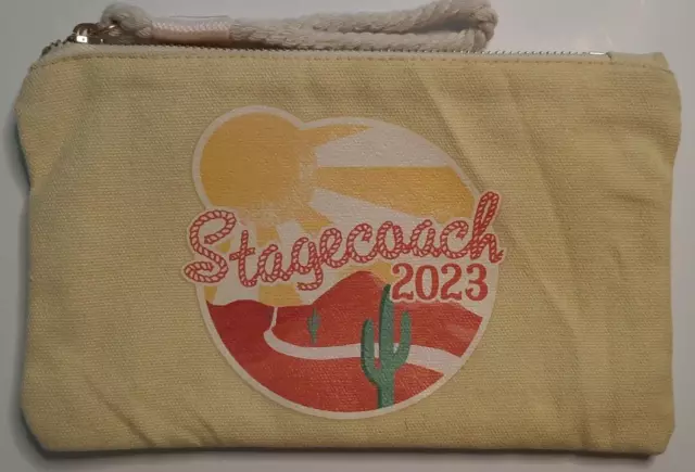 Stagecoach 2023 Music Festival VIP Souvenir Pouch - Bag Only - Souvenir