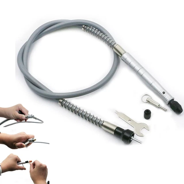 Accesorios Trabajo Eje flexible Taladro de sujeción Plástico Soft Flexwelle