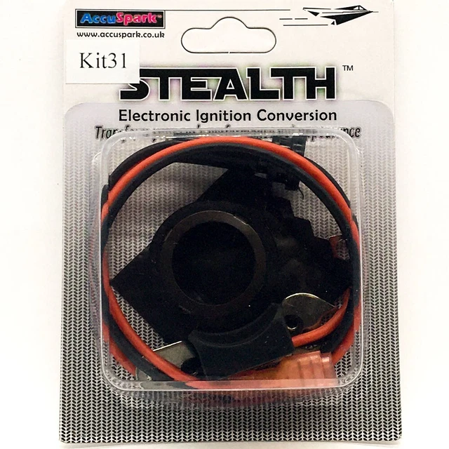 AccuSpark Stealth Electronic Ignition Kit For Lucas 45D4 & 43D Distributors – MG Midget 1500 Performance Upgrade