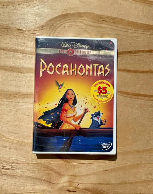 Walt Disney Pocahontas DVD Movie Classic Gold Collection w/ Features Sealed NEW