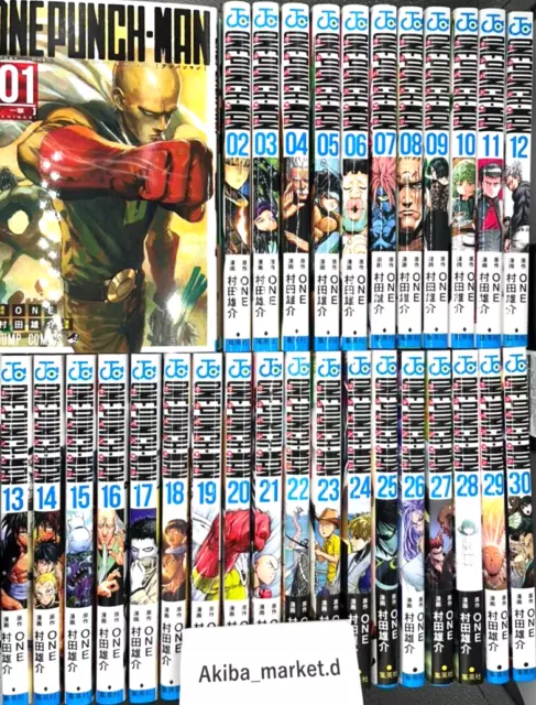 One Punch Man Vol.1-30 Dernière série complète de bandes dessinées manga...