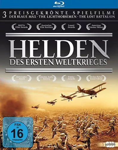 Helden des Ersten Weltkriegs - 3 Spielfilme [3 Blu-ray's] NEU/OVP