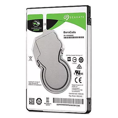 Seagate BarraCuda 1TB,Internal,5400 RPM,6.35 cm (2.5") (ST1000LM048) Desktop HDD