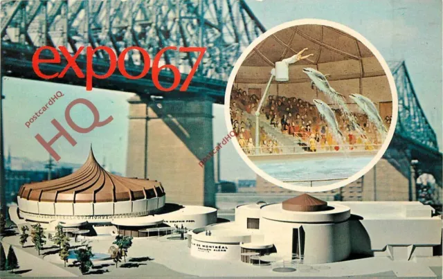 Picture Postcard, Montreal, Expo 67, Alcan Pavilion