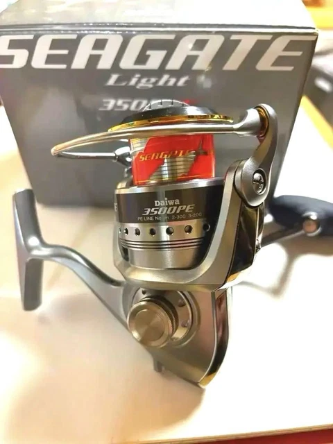 Daiwa SEAGATE 3500PE スピニングリール DAIWA SEAGATE 3500PE Spinning Reel Light Weight PE Line 1.5