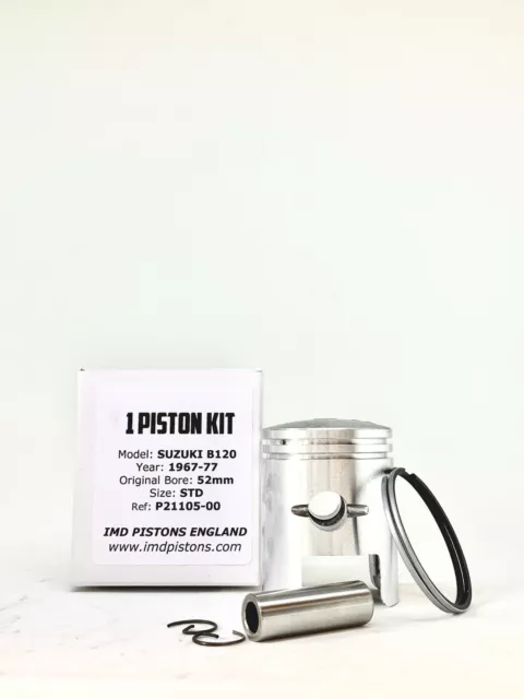 SUZUKI B100P PISTON KIT (1) +0.75mm