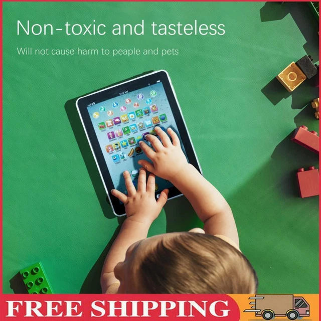 Learning Machine Tablet English Educational Toy for Toddlers Kids (Black)