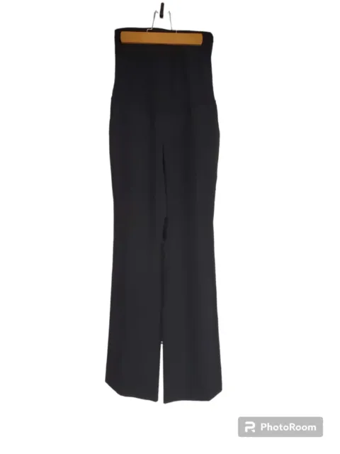 Black Maternity Full Panel Dress Pants | A Pea in the Pod | Size Small