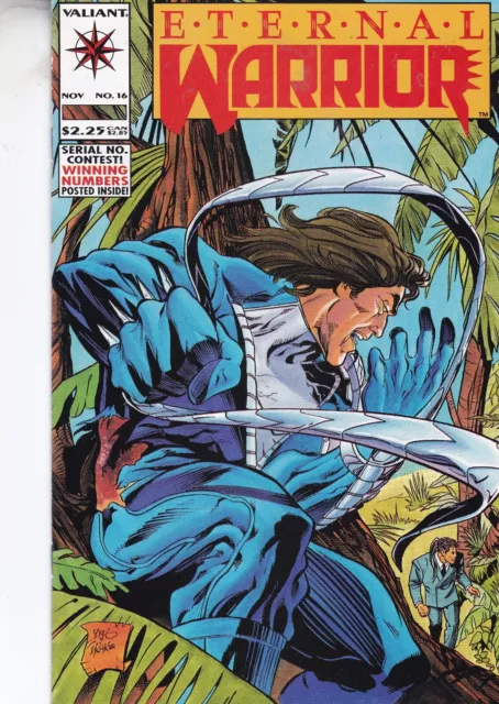 Valiant Comics Eternal Warrior Vol. 2 #16 Nov 1993 Fast P&P Same Day Dispatch