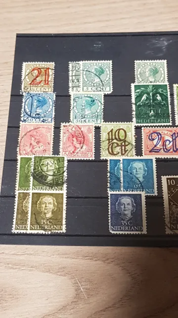 Konvolut / Lot 9 - alte Briefmarken aus Holland - Nederland - Niederlande 2