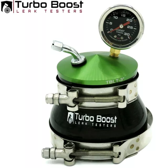 DURAMAX 6.6L Turbo Boost Leak Tester - BILLET ALUM- HIGH BOOST 60 PSI -  COMP Fitting M