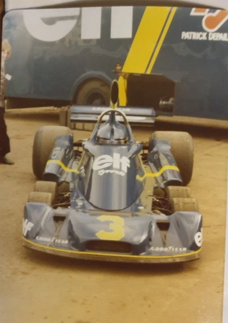 Photo Ancienne Course Auto : Lotus Elite, 1er Mai 1976 - Tirage Original