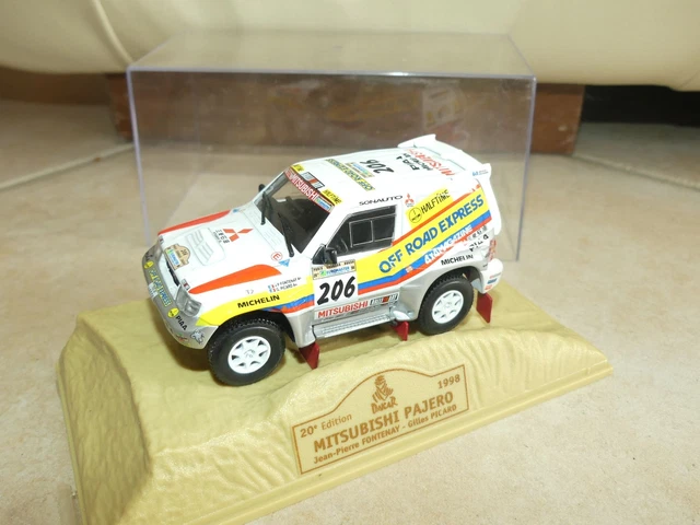 Mitsubishi Winner Dakar 1998 – Picard & Fontenay #206 – 1/43 – Miniature Métal